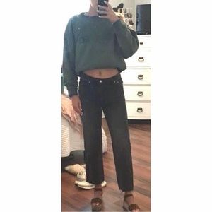 Free People Black Jeans